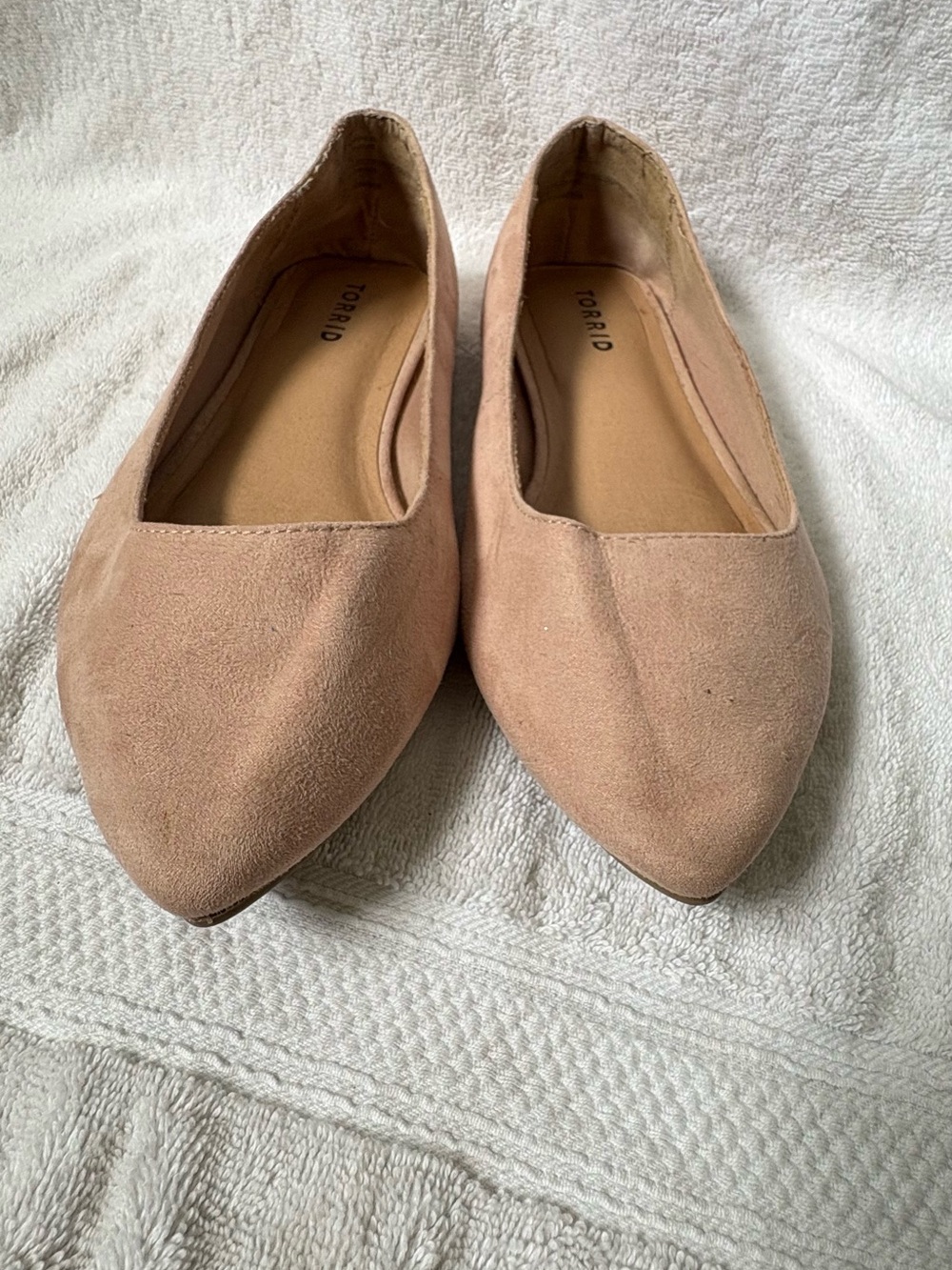 Torrid Women’s 7.5W Peach Color Slip On Flats